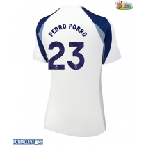 Tottenham Hotspur Pedro Porro #23 Hjemmedrakt Dame 2025-26 Kortermet